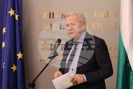 Икономически и социален съвет - тържество заседание  - годишнина - Евгений Иванов