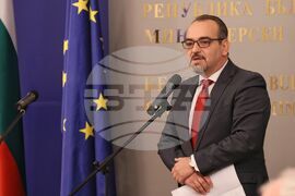 Икономически и социален съвет - тържество заседание  - годишнина - Добри Митрев