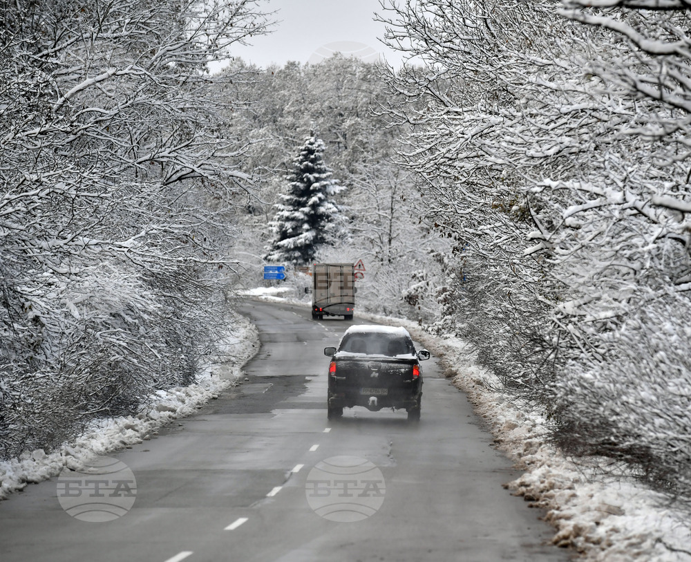Село Малък Поровец - зима - обстановка