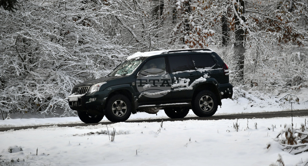 Село Малък Поровец - зима - обстановка