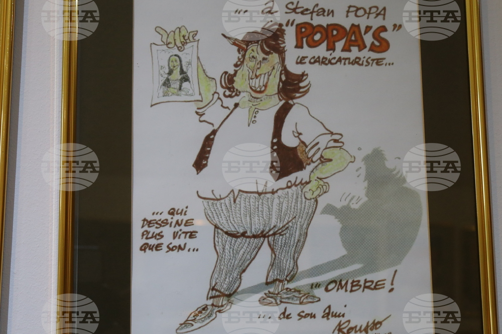 Румъния - Щефан Попа - най-бързият карикатурист в света