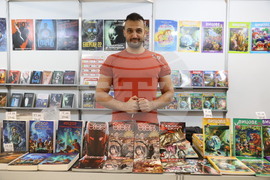 Международен панаир на книгата - щанд на Vision Books - Даниел Атанасов - Сатанасов