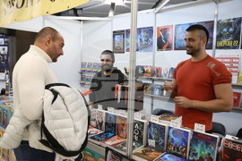 Международен панаир на книгата - щанд на Vision Books - Даниел Атанасов - Сатанасов