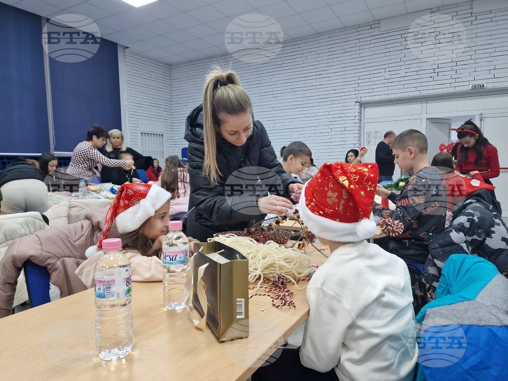 Петрич - коледна работилница - благотворителност