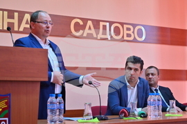 Садово - Кирил Петков - посещение