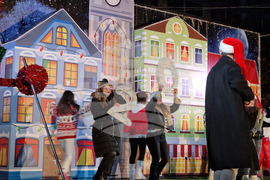 Петрич - коледни светлини