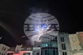 Петрич - коледни светлини