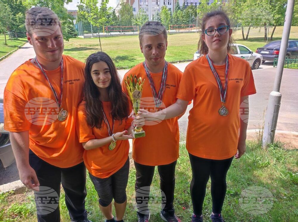 Бургаски ученици са вицешампиони в Националните параолимпийски игри