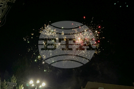 Казанлък - коледна елха - светлини