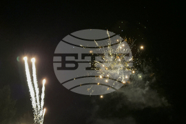 Казанлък - коледна елха - светлини