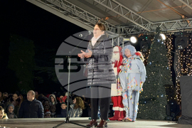 Казанлък - коледна елха - светлини