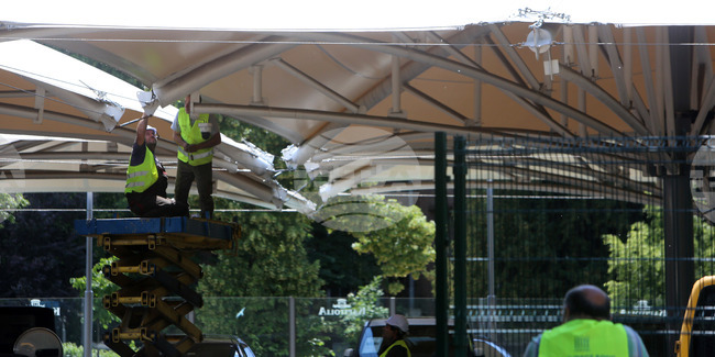 Автокъща Капитолия - премахване