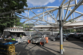 Автокъща Капитолия - премахване