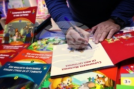 Международен панаир на книгата - щанд на „Софтпрес“ - Димитър Риков - Кирил Танев