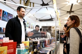 Международен панаир на книгата - щанд на издателство Vision Books - Емил Минчев - Николай Пеев