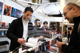 Международен панаир на книгата - щанд на издателство Vision Books - Емил Минчев - Николай Пеев