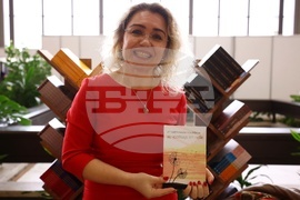 Международен панаир на книгата - щанд на издателство „Библиотека България“ - Антоанета Караиванова-Павлова