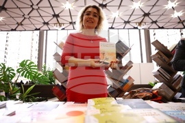 Международен панаир на книгата - щанд на издателство „Библиотека България“ - Антоанета Караиванова-Павлова