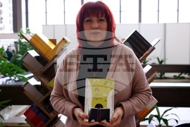 Международен панаир на книгата - щанд на издателство „Библиотека България“ - Добрина Ангелиева