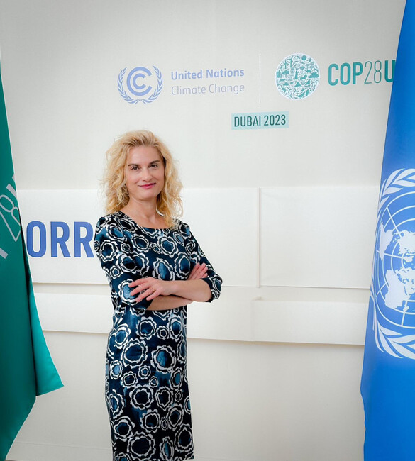 Зарица Динкова на COP28: Адаптацията спрямо климатичните промени е гаранция за повече конкурентоспособност в туризма