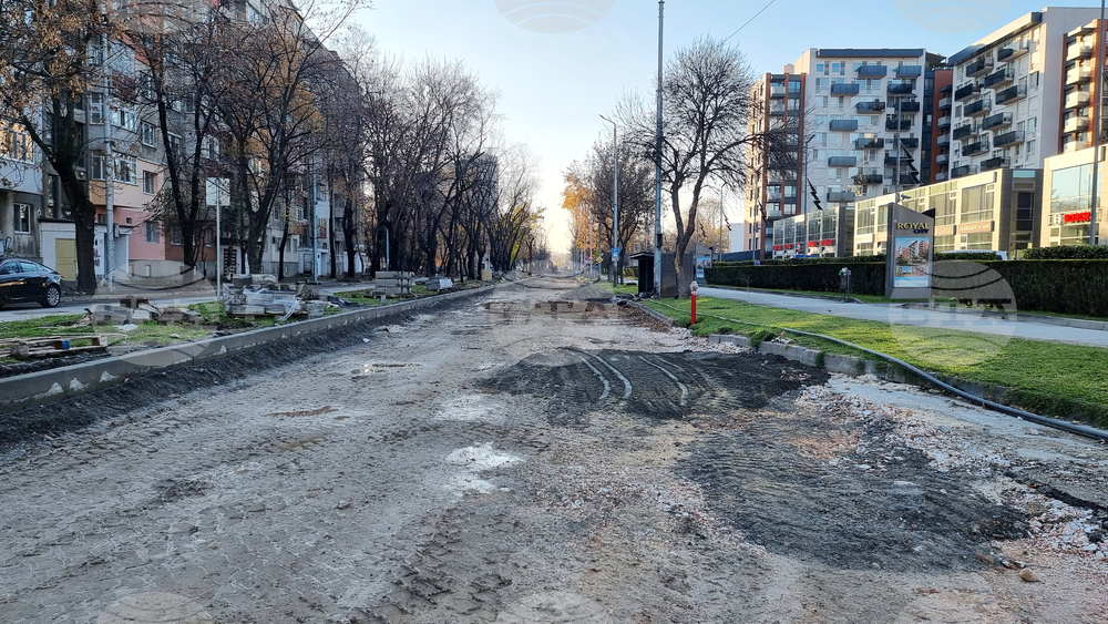 Пловдив - булевард „Дунав" - ремонт
