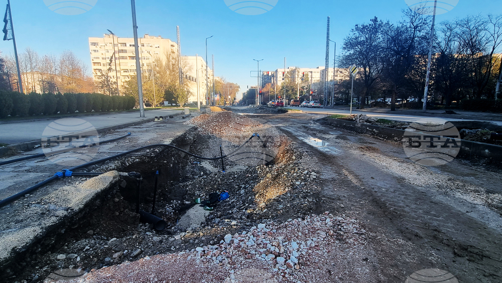 Пловдив - булевард „Дунав" - ремонт