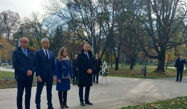 Костадин Костадинов с делегация на "Възраждане" участва в международна конференция в Белград, посветена на нелегалната емиграция