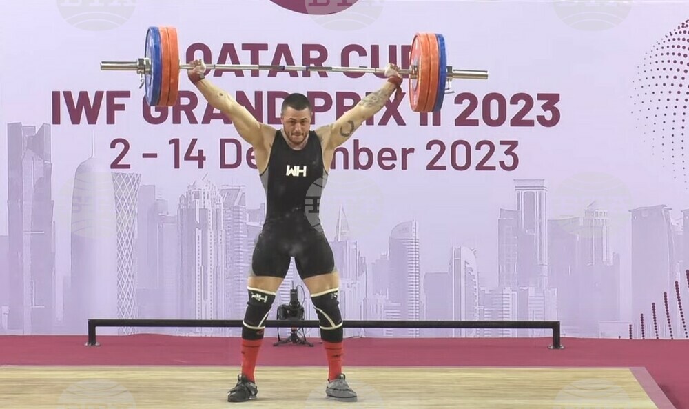 Bulgaria's Karlos Nasar Wins Gold, Breaks World Record at IWF Weightlifting Grand Prix II in Doha