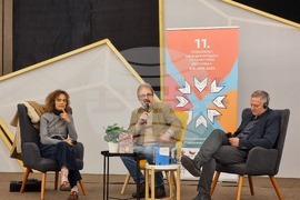 Софийски международен литературен фестивал - Лейла Слимани - Георги Господинов