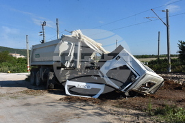 Димово - гара Орешец - жп прелез - инцидент - възстановено движение - разчистване