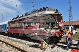  Димово - гара Орешец - жп прелез - инцидент - възстановено движение - разчистване 