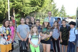  Село Кубратово - Борислав Сандов - ученици - пречиствателна станция