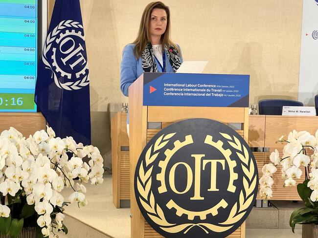  Зам.-председателят на БСК Мария Минчева е официален делегат на АОБР на Международната конференция на труда в Женева