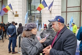 Румъния - Националнен синдикат на полицаите и наетите служители (SNPPC) - протест