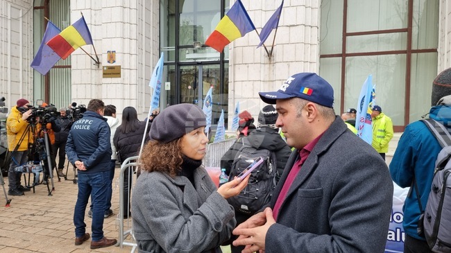 Румъния - Националнен синдикат на полицаите и наетите служители (SNPPC) - протест