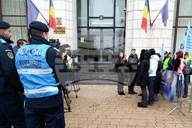 Румъния - Националнен синдикат на полицаите и наетите служители (SNPPC) - протест