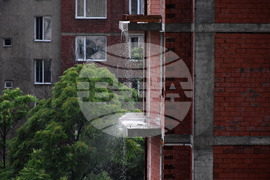 Благоевград - буря - наводнения