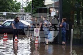Благоевград - буря - наводнения