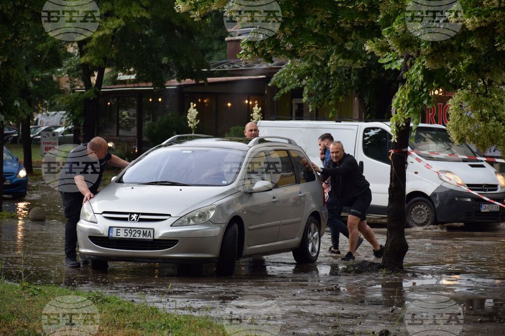 Благоевград - буря - наводнения