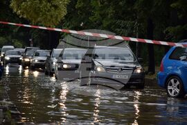 Благоевград - буря - наводнения