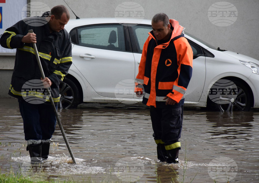 Благоевград - буря - наводнения