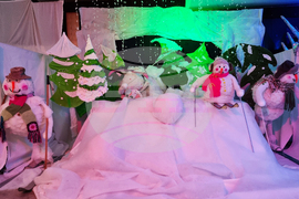 Видин - „Бяла приказка“ - коледна артинсталация