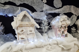 Видин - „Бяла приказка“ - коледна артинсталация