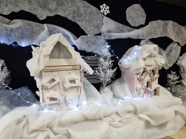 Видин - „Бяла приказка“ - коледна артинсталация