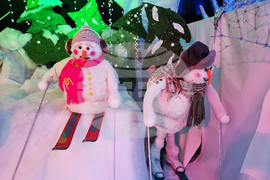 Видин - „Бяла приказка“ - коледна артинсталация