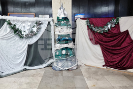 Видин - „Бяла приказка“ - коледна артинсталация