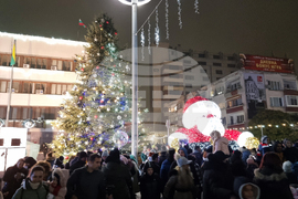 Ямбол - коледна елха