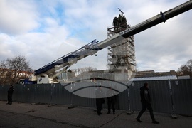 Паметник на Съветската армия - демонтаж