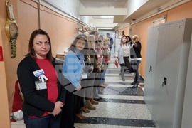 Хасково - Служители на Агенция "Социално подпомагане" - протест