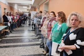 Хасково - Служители на Агенция "Социално подпомагане" - протест